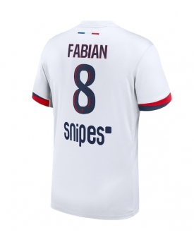 Paris Saint-Germain Fabian Ruiz #8 Maglia Gara Trasferta Repliche 2025-26 Maniche Corte